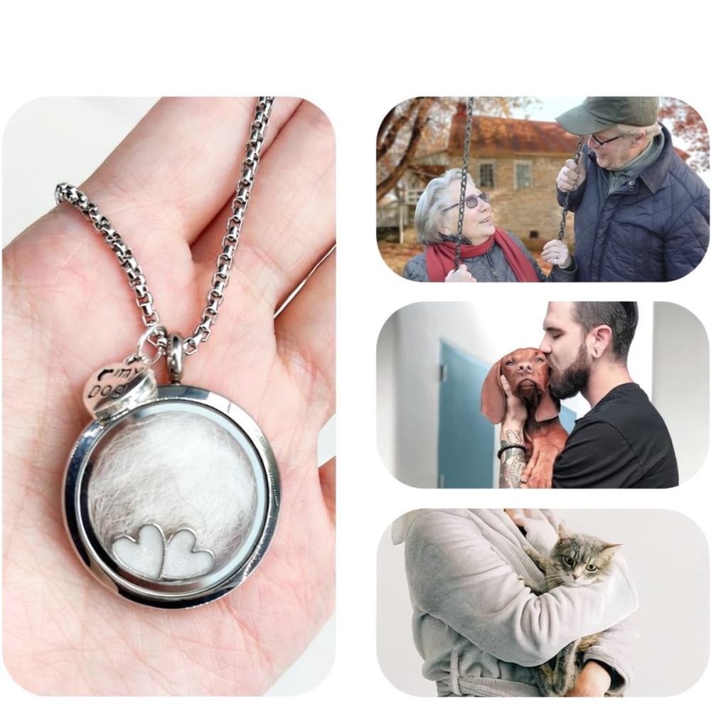 Heart Locket Necklace Photo - Collier souvenir en forme de cœur