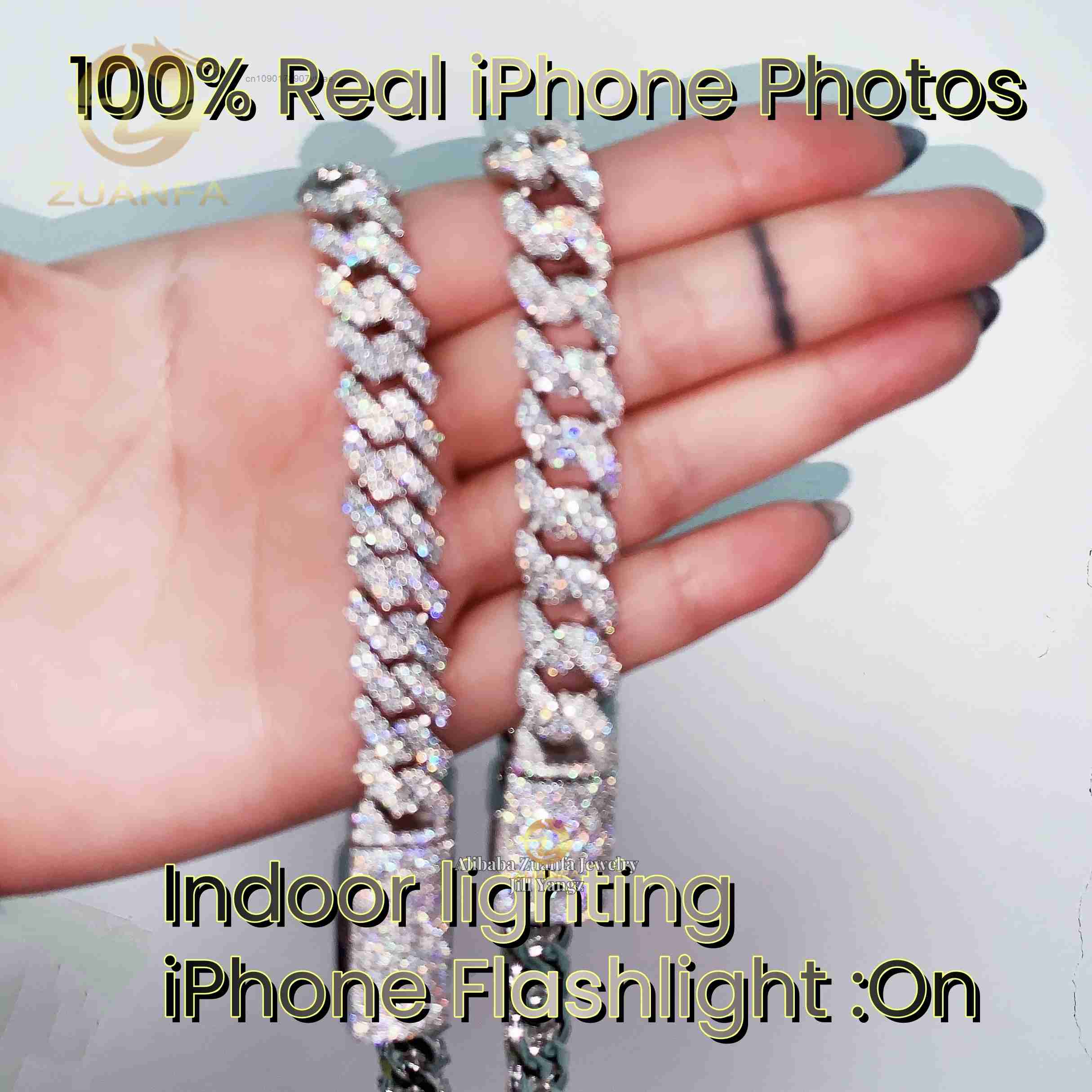 Cuban Link Chain 12Mm - Certification GRA, vente directe d'usine, chaîne