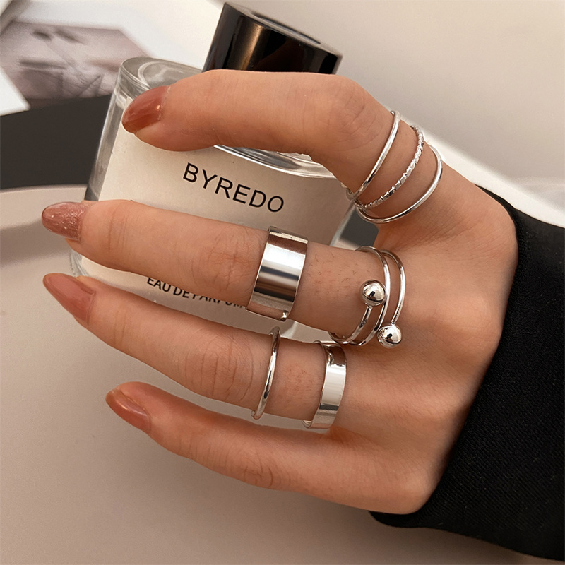 Ensemble de bagues Punk à perl - Vintage Punk Knuckle Rings Set avis et prix