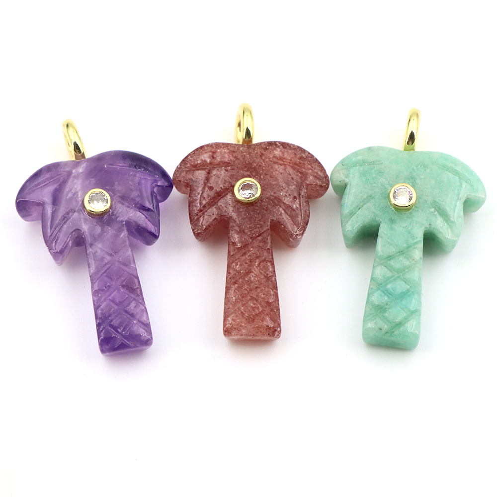 Pendentif en pierre naturelle  - Crystal Pendant Necklace Natural Stone avis et prix
