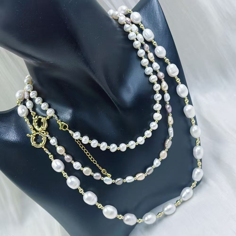 Collier ras du cou en perles d - Pearl Choker Necklace Vintage avis et prix
